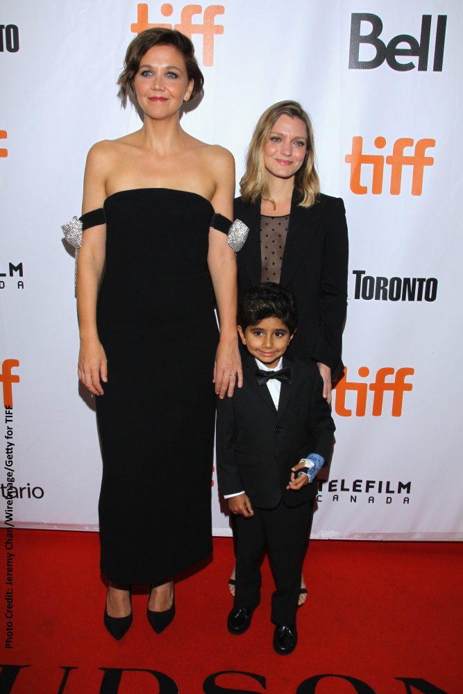 Maggie Gyllenhaal, Sara Colangelo and Peter Sevak