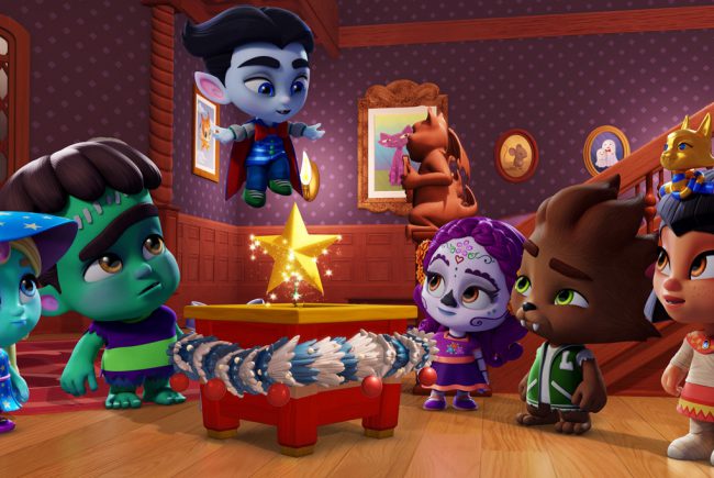 The Super Monsters are back in the first Christmas special of the Netflix original series. Lobo’s favorite cousin arrives for a surprise visit at Christmastime, while Glorb loves the holiday so much he wishes he could be everywhere at once!