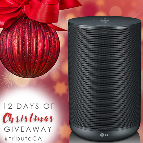 12 Days of Christmas Giveaway – Day 9: LG ThinQ Speakers 