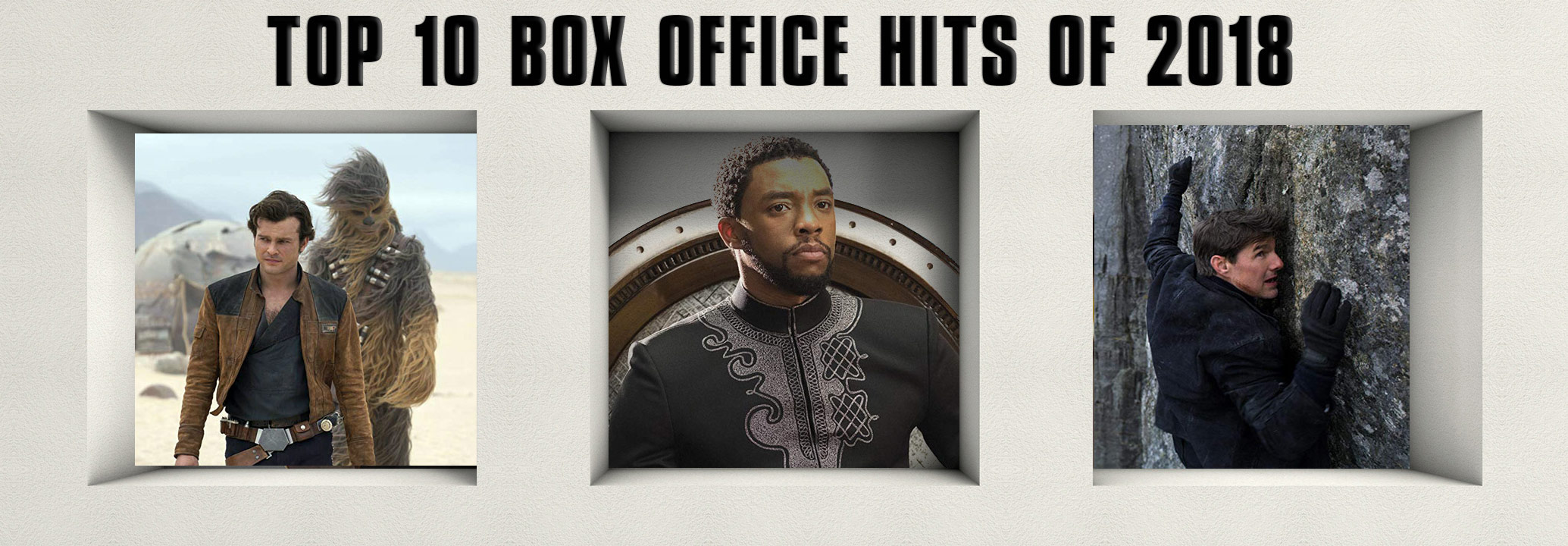 Top 10 Box office hits of 2018