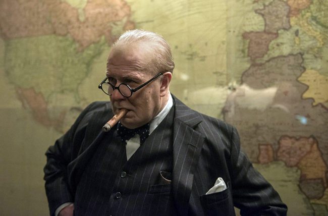 For his role as Winston Churchill in Darkest Hour, Gary Oldman decided he didn’t want to “gain pounds and mess with my heart and my liver.” Instead, he asked for famed makeup designer and artist Kazuhiro Tsuji to come out of retirement to do the transformation. Gary’s cheeks, jowls, neck and chin were prosthetics, and […]