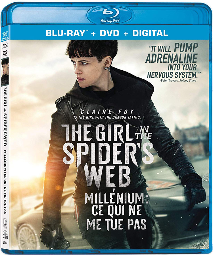 The Girl in the Spider's Web on Blu-ray