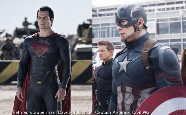 Batman v Superman: Dawn of Justice vs Captain America: Civil War «  Celebrity Gossip and Movie News