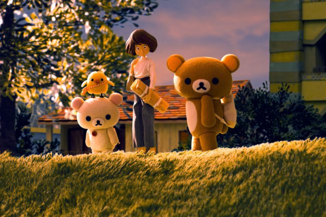 In this animated series, Rilakkuma, a fuzzy toy bear, mysteriously appears one day in the apartment of Kaoru, a female office worker. She leads a mundane life, but she gets to go home and find comfort in Rilakkuma, her endearingly lazy new roommate.