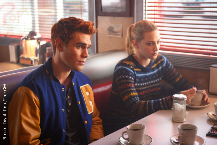 Riverdale stars KJ Apa and Lili Reinhart