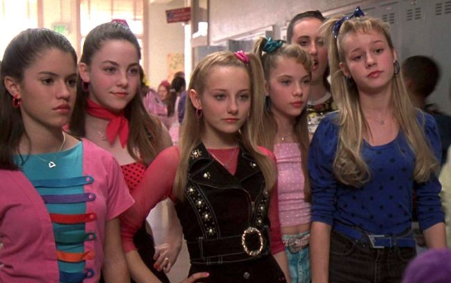 One of the many former child stars of the MCU cast, Marvel’s latest star Brie Larson had a minor role in the body-swap comedy 13 Going on 30. Larson (pictured on the far right) plays one of the Six Chicks girls opposite Christa B. Allen’s Young Jenna.