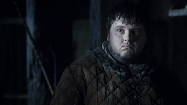 Samwell Tarly was supposed to be the heir to House Tarly, but his father didn’t find him worthy. Sam was forced to join the Night’s Watch and renounce his claim. Sam was initially depicted as a bumbling comic relief character to bring levity to the Night’s Watch scenes of the show.