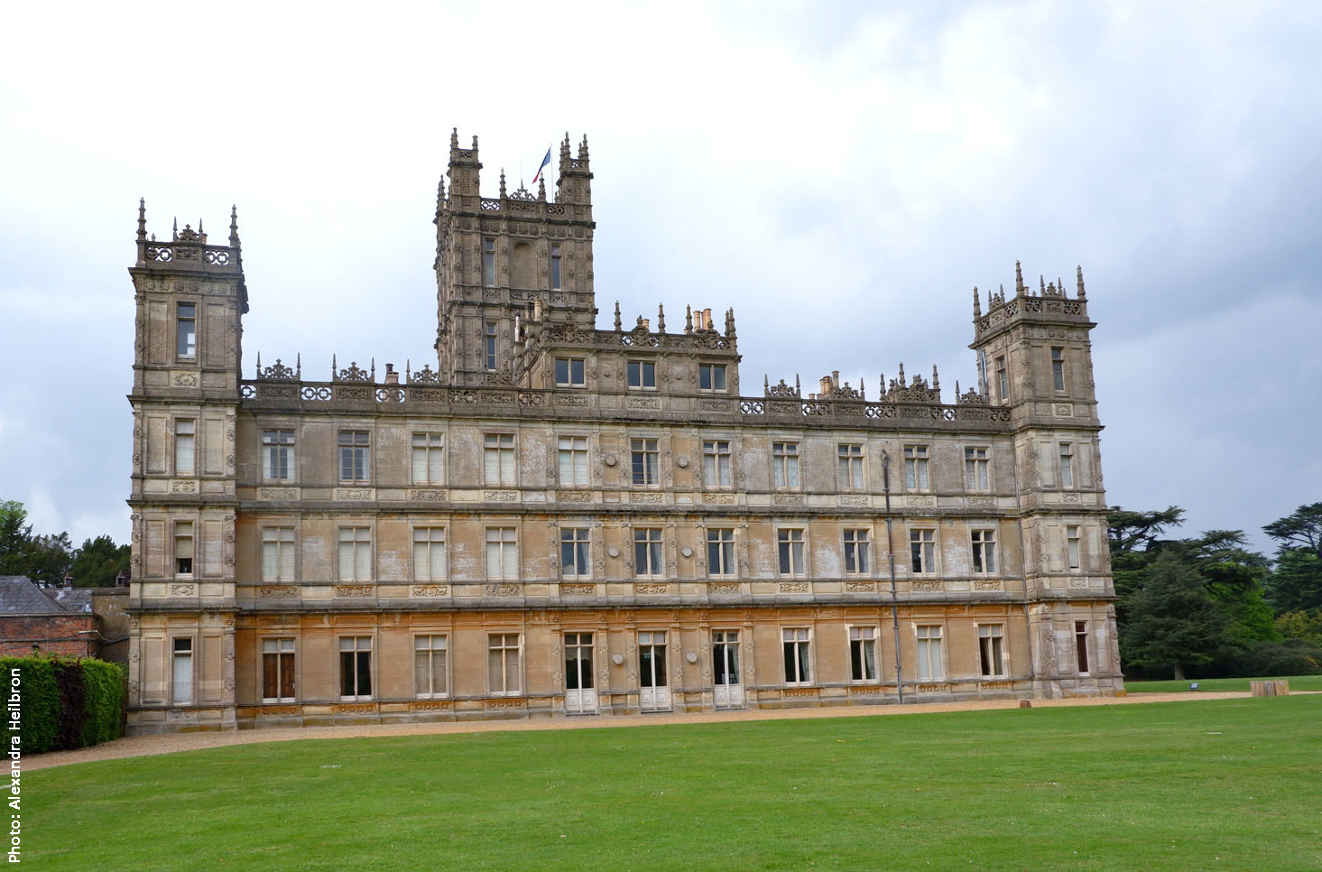 Downton Abbey, a.k.a. Highclere Castle