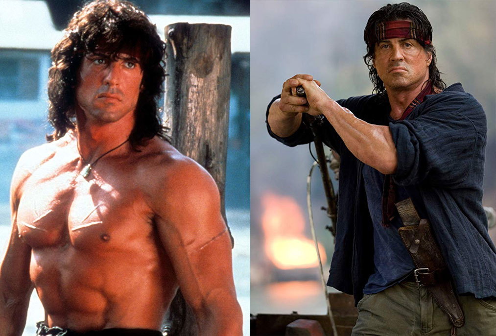 Rambo III (1988)/Rambo (2008) - 20 years.