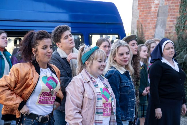 Change may finally be coming to Northern Ireland in the early 1990s, but the high school drama that Erin (Saoirse-Monica Jackson) and her friends have been experiencing show no signs of letting up.