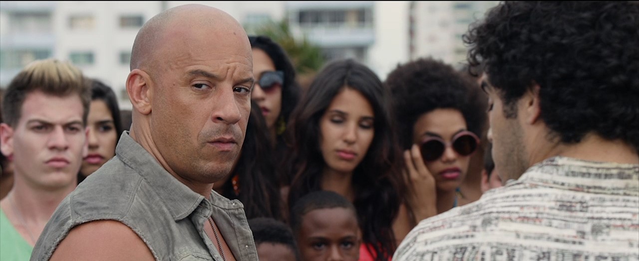 Vin Diesel in The Fate of the Furious 