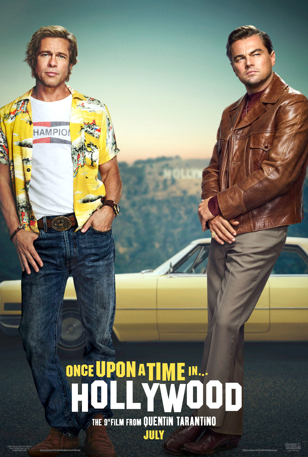 Once Upon a Time in Hollywood Poster