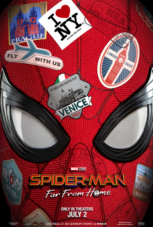 Spider-Man: Far From Home, now playing in theaters