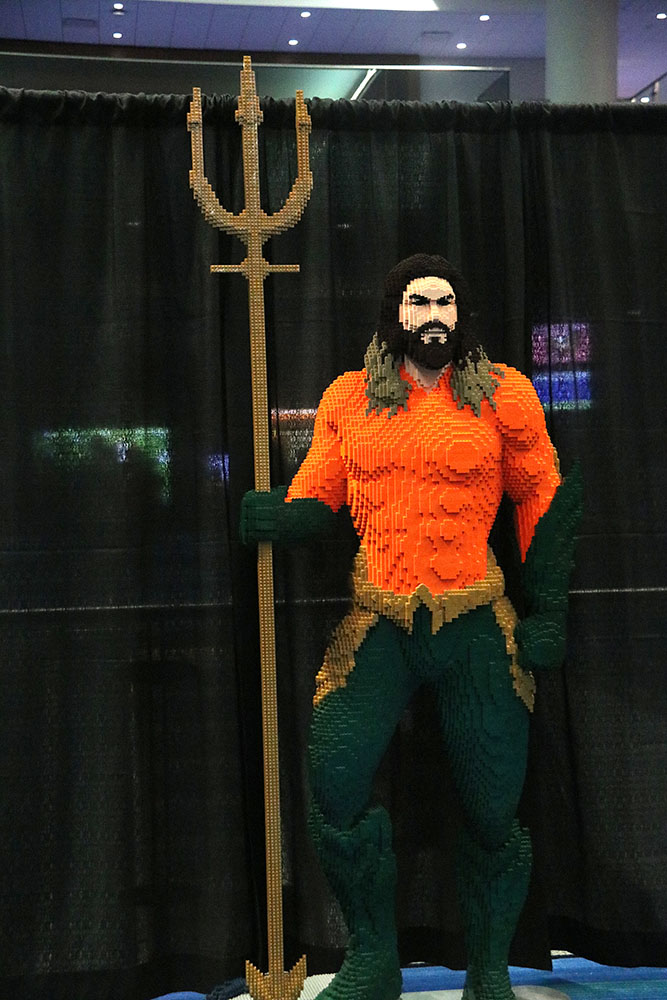 Lego Aquaman. Photo by Joanne Chu-Fook