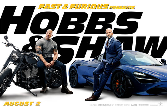 Hobbs and Shaw movie poster