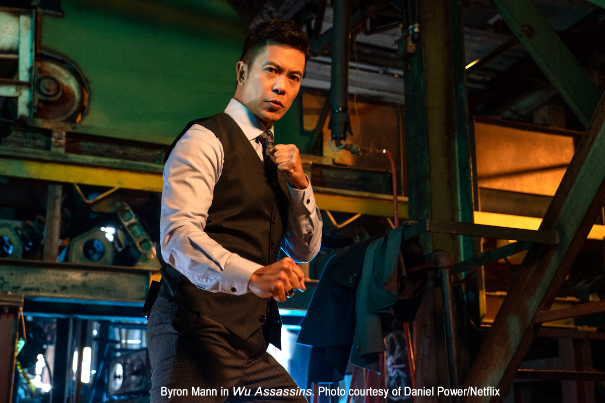 Byron Mann in Wu Assassins