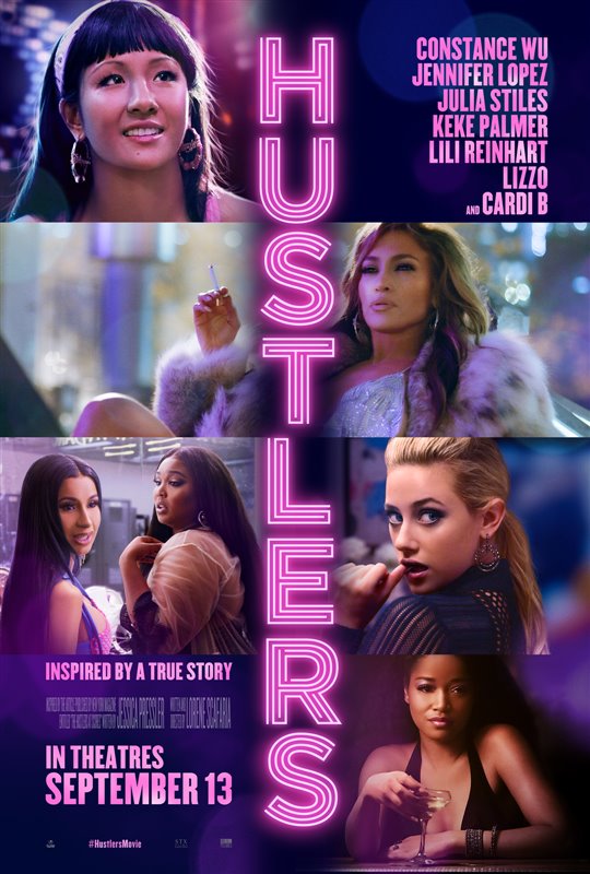 Hustlers starring Constance Wu and Jennifer Lopez