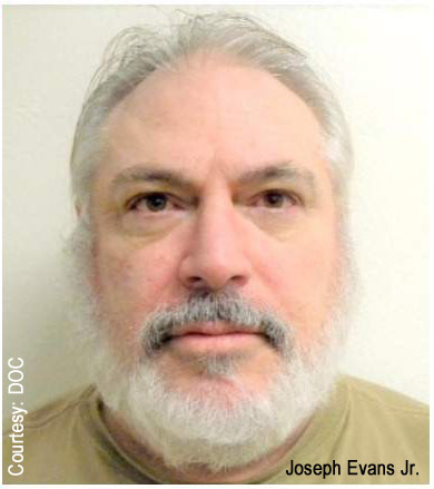 Joseph Evans Jr. Department of Corrections photo