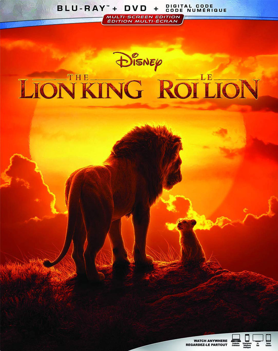 The Lion King on Blu-ray/DVD