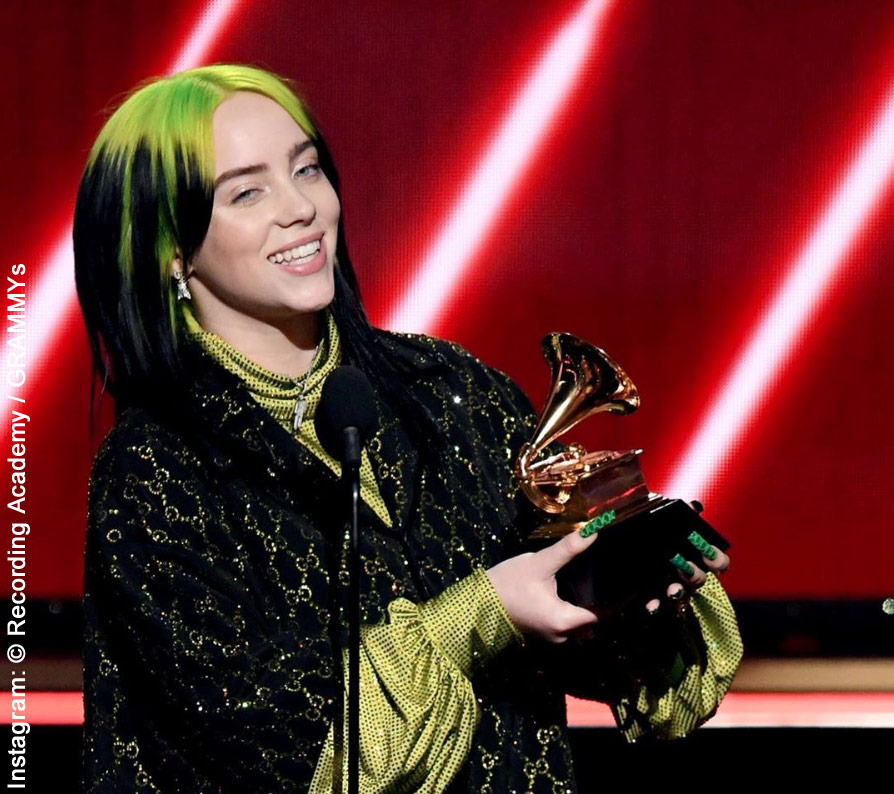 Billie Eilish makes history at the 62nd annual Grammy Awards « Celebrity Gossip and Movie News