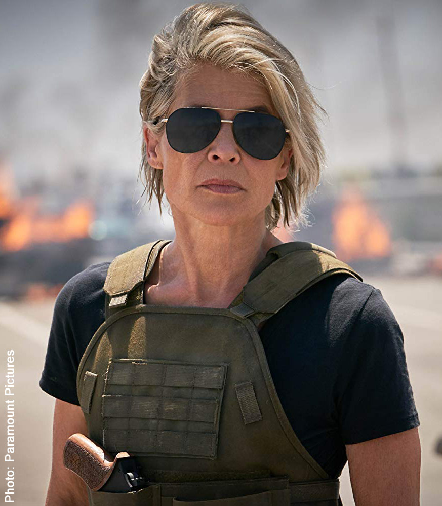 Linda Hamilton in Terminator: Dark Fate