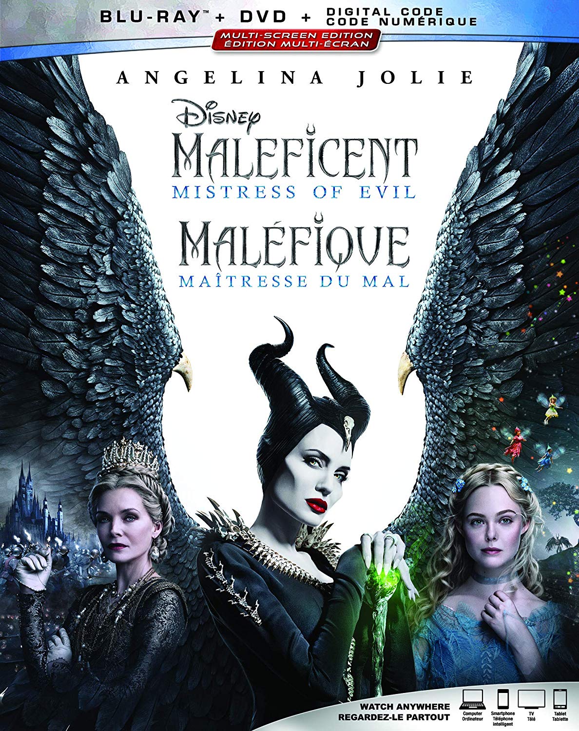 Maleficent: Mistress of Evil Blu-ray and DVD
