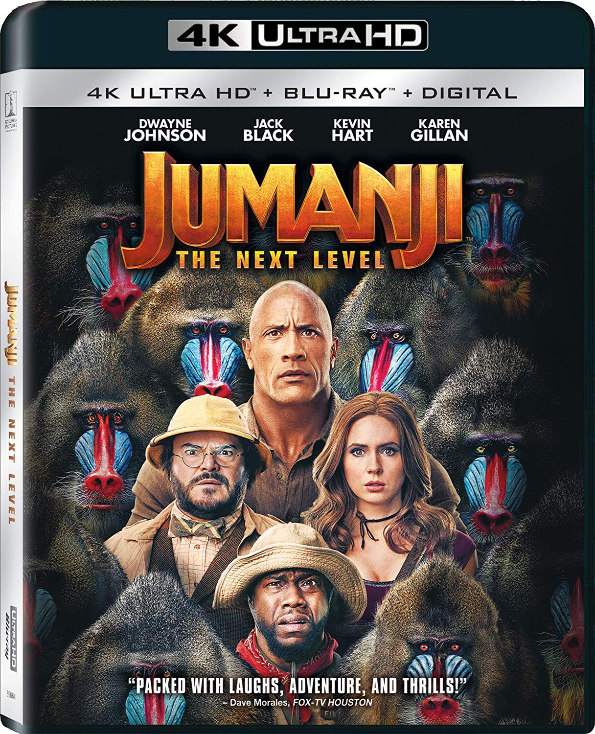 Jack Black Jumanji The Next Level Shelly Oberon Poster 4K