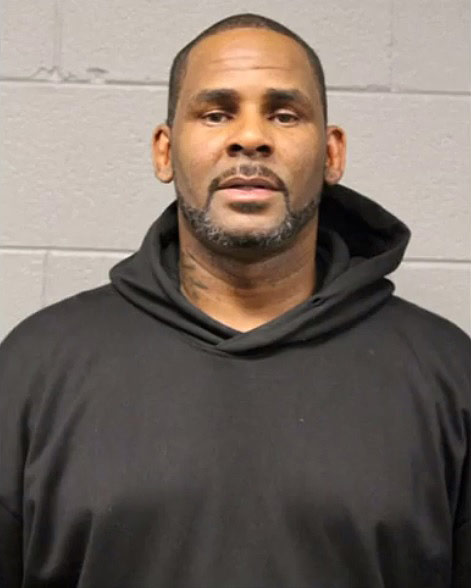 R. Kelly mug shot