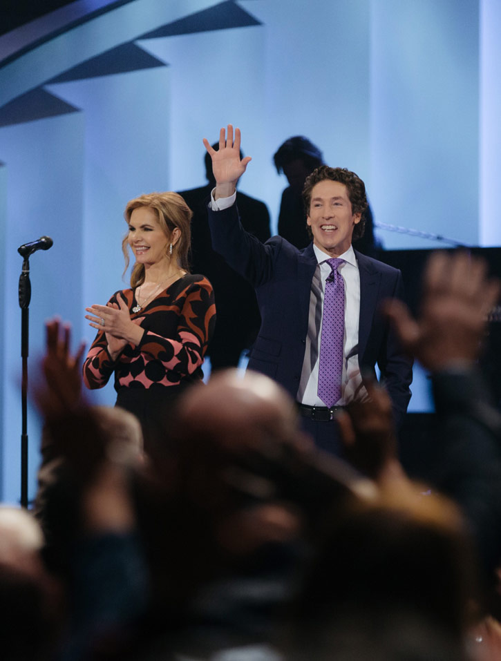 Victoria and Joel Osteen courtesy Lakewood Church