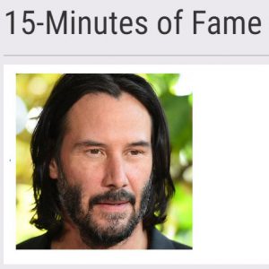 Keanu Reeves auctioning private virtual date for charity