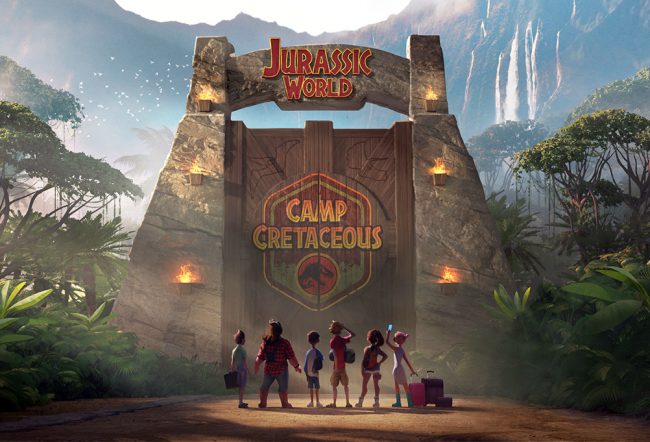 Featuring the voices of Jenna Ortega (Disney’s Stuck in the Middle) and Raini Rodriguez (Disney’s Austin & Ally), this animated series follows six teens who are campers at an adventure camp on the opposite side of Isla Nublar. When dinosaurs wreak havoc on the island, the kids have to band together to survive.