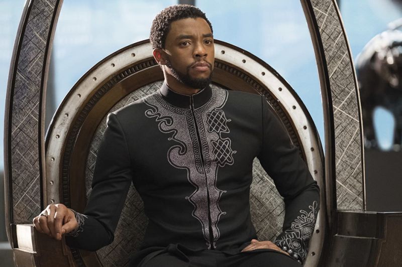 Chadwick Boseman as Black Panther