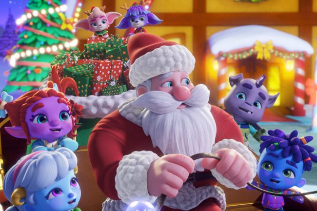 When Santa needs serious help prepping all of his presents, the Super Monsters lend a hand—and some monster magic—to get every gift out on time!
