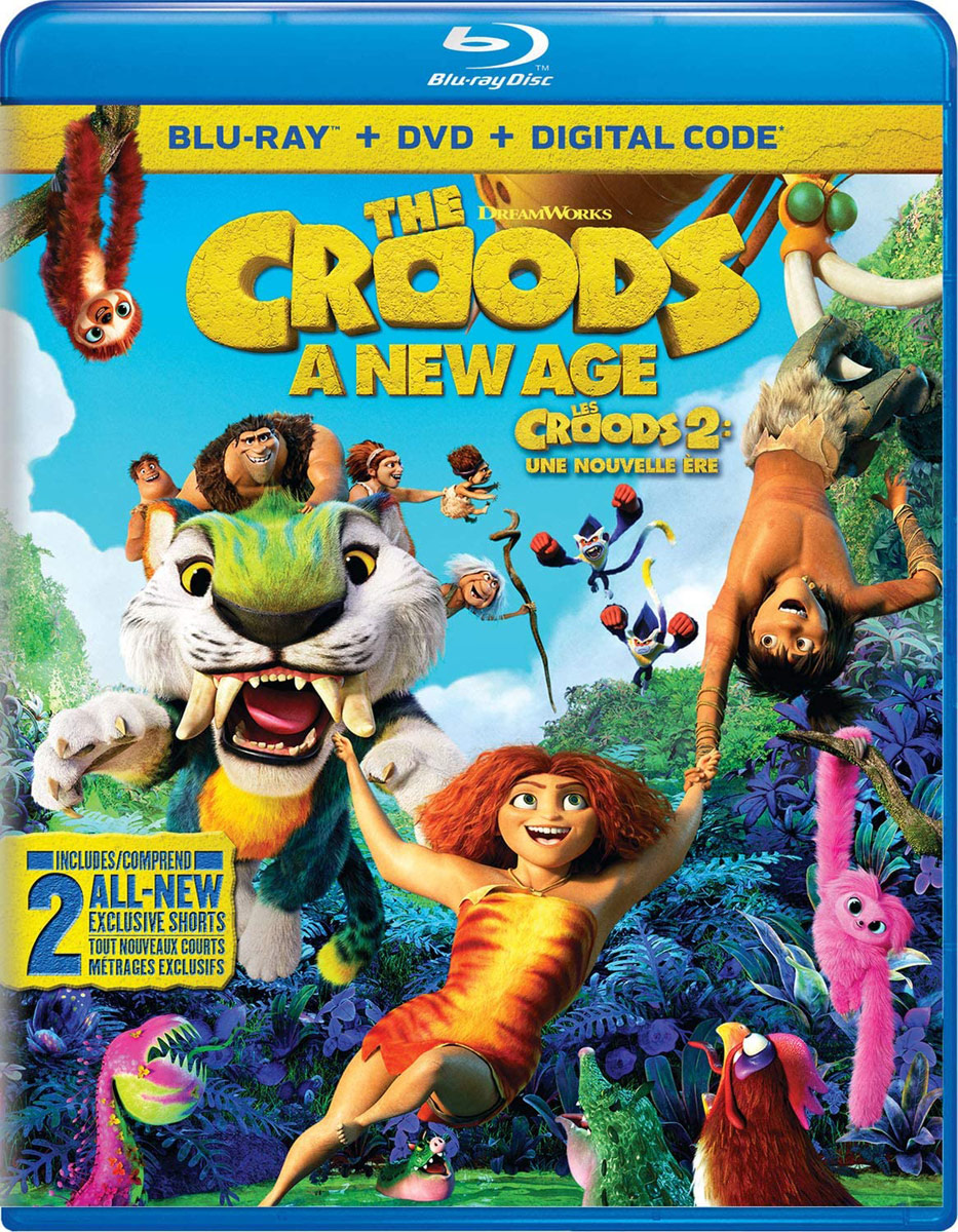 The Croods: A New Age on DVD and Blu-ray