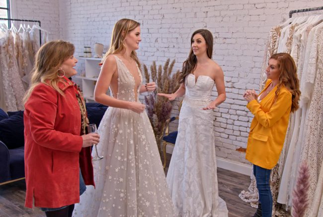 Wedding planner Sarah Miller and real estate agent Nichole Holmes help young couples decide between having the wedding of their dreams or buying a beautiful new home. 