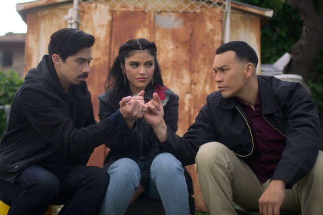 As the Morales family rallies to fight Pop’s (Joaquín Cosio) deportation, cousins Ana (Karrie Martin), Chris (Carlos Santos) and Erik (Joseph Julian Soria) face new challenges in their romantic and professional lives.