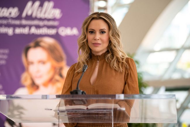 Mystery writer Grace Miller (Alyssa Milano) has killer instincts when it comes to motive — and she’ll need every bit of expertise to help solve her sister’s murder.
