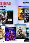 Christmas Giveaway: Prize Pack of Top Movie Blu-Rays