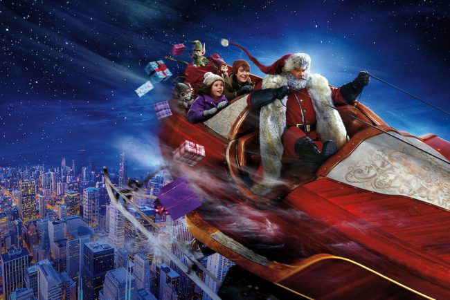 Kurt Russell plays Santa Claus in this 2018 Netflix family film. He finds himself in the crosshairs of two kids who want to catch him. Afterwards, you can watch The Christmas Chronicles 2, which also features Goldie Hawn as Mrs. Claus!