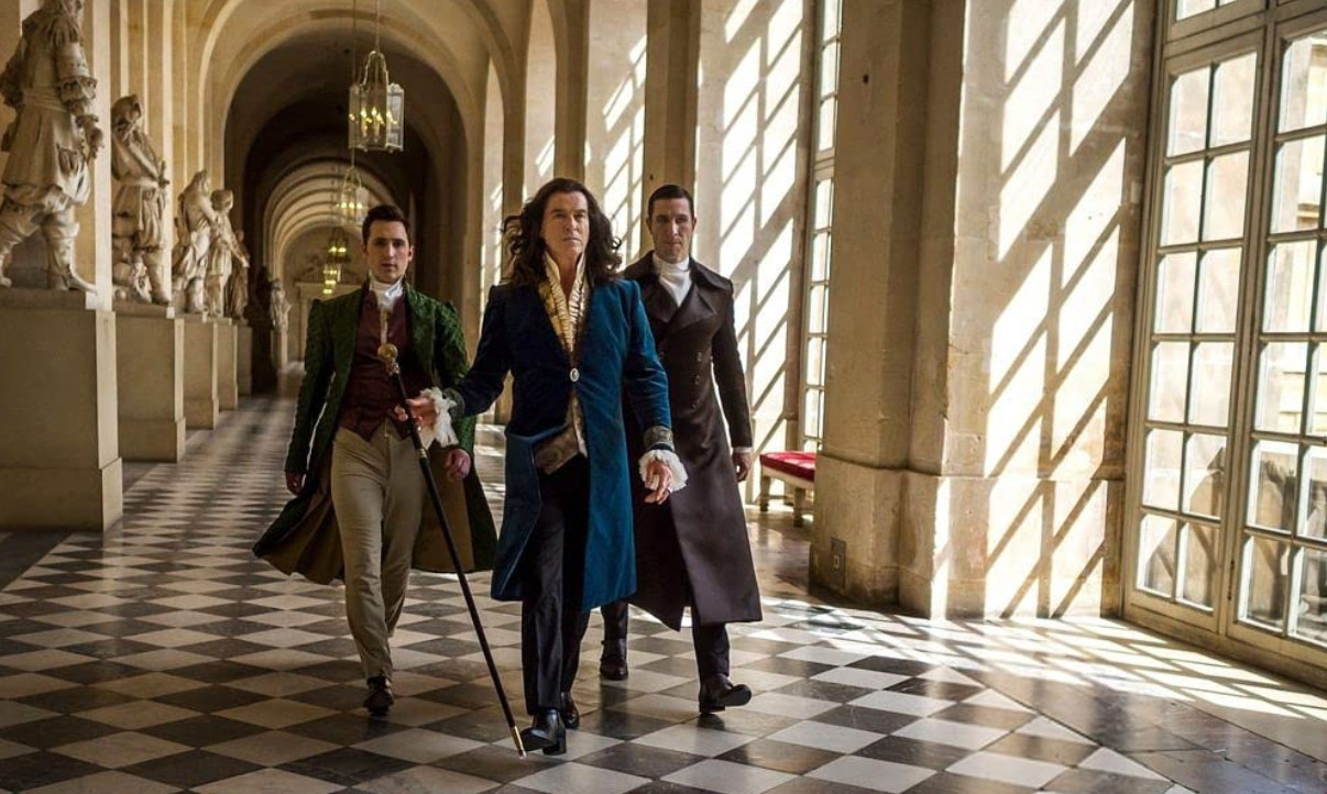 Pablo Schreiber, Pierce Brosnan and Ben Lloyd-Hughes in The King's Daughter