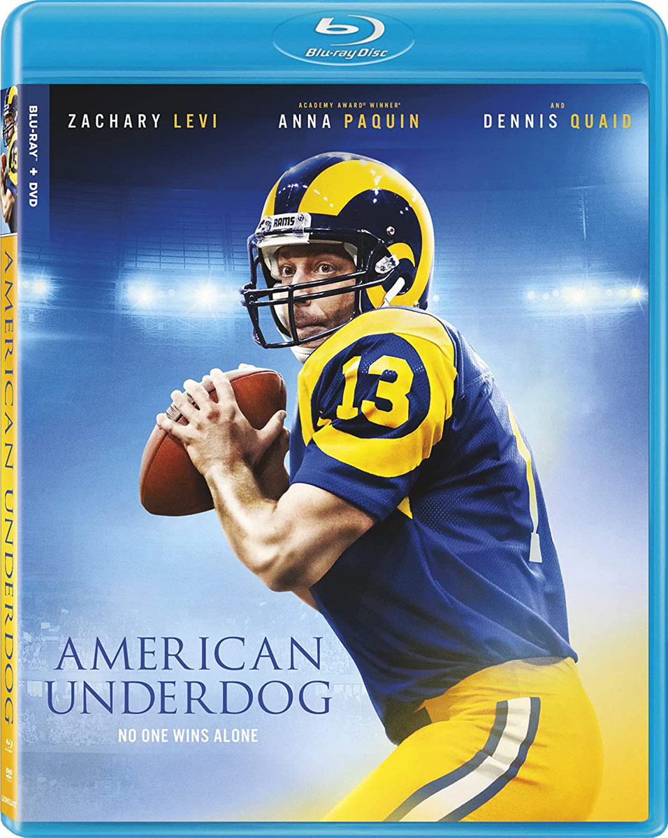 American Underdog on Blu-ray and DVD