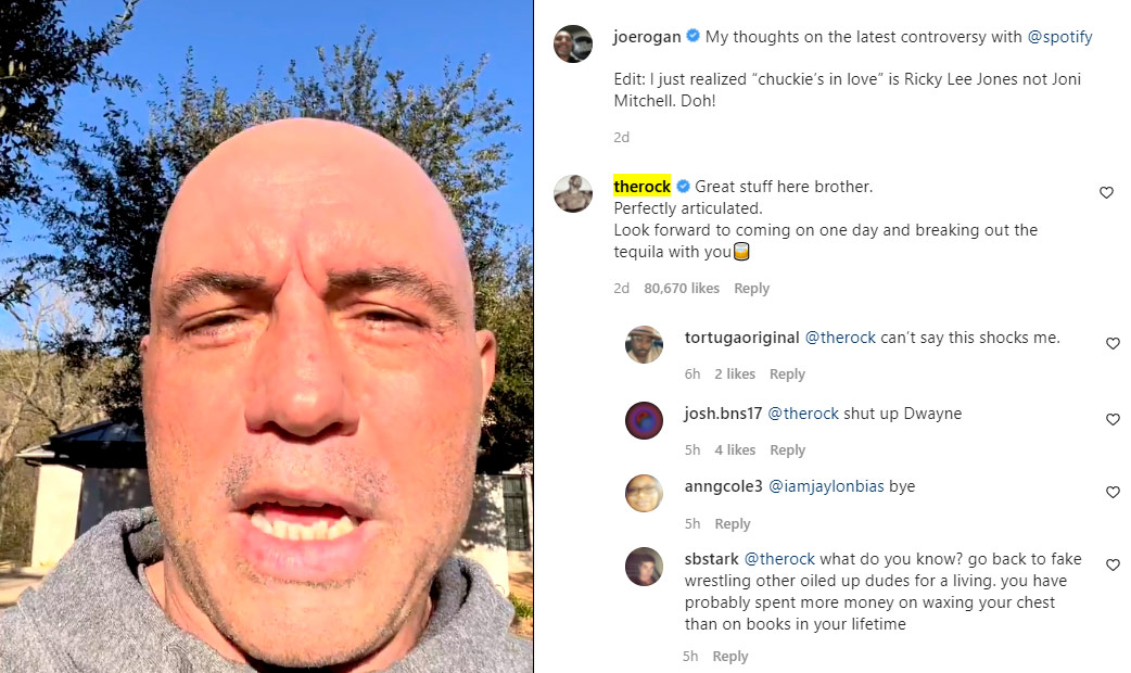 Joe Rogan instagram