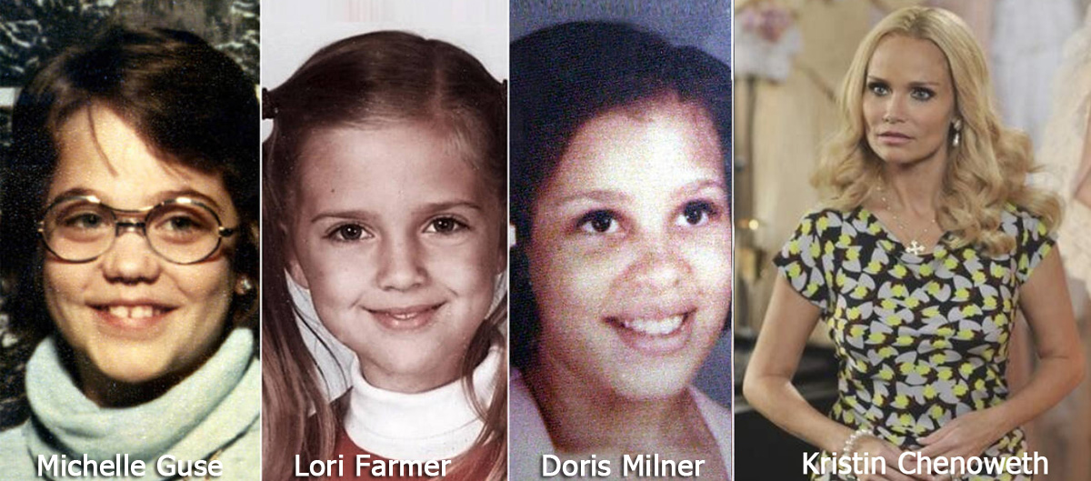 Michelle Guse, Lori Farmer, Doris Denise Milner, and Kristin Chenoweth