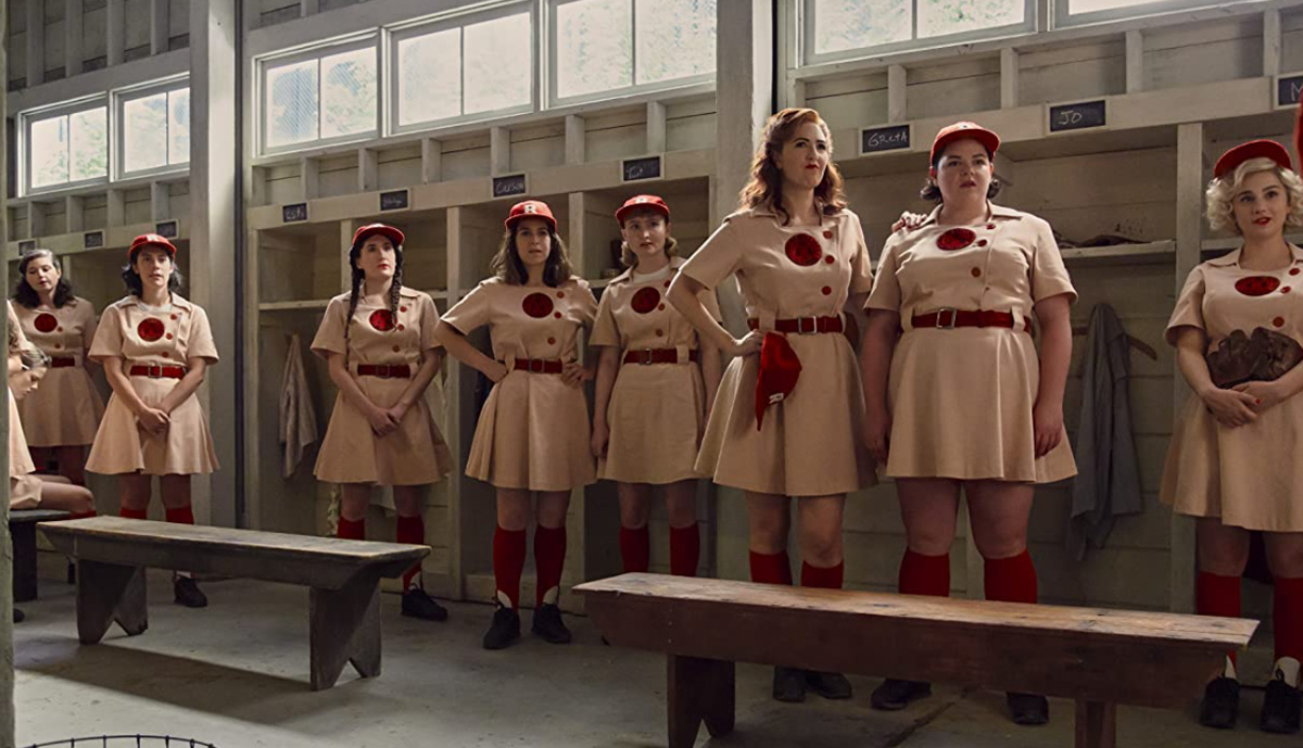The cast of the Prime Video series A League of their Own