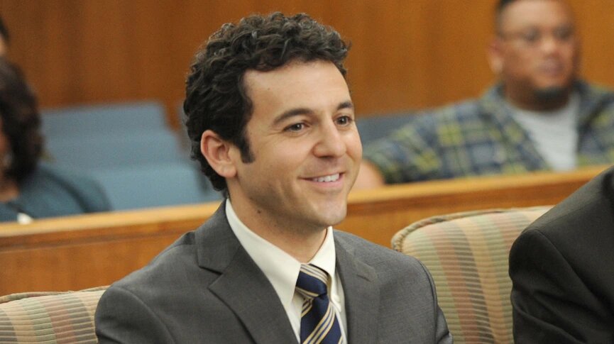 Fred Savage in still from The Grinder