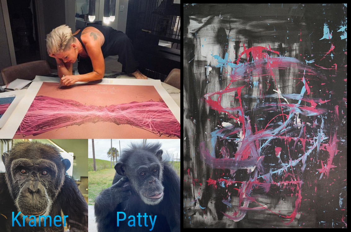 P!nk, Kramer, Patty and their art