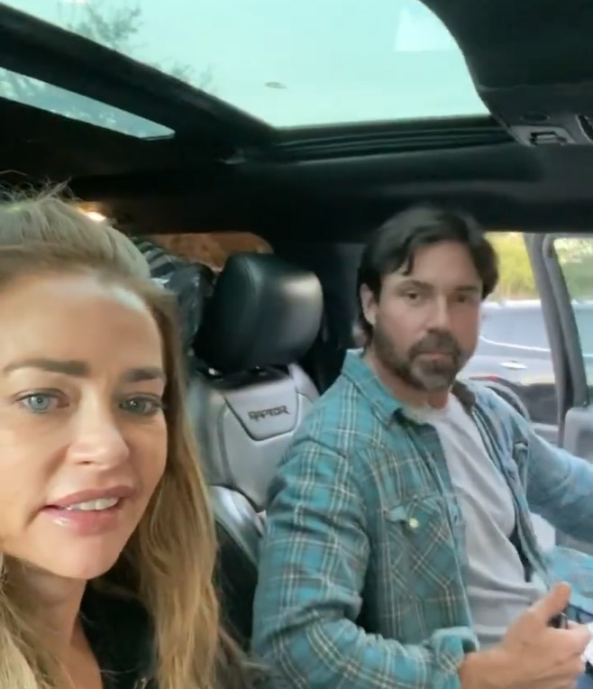 Denise Richards and Aaron Phyhers photo: @deniserichards on instagram. 