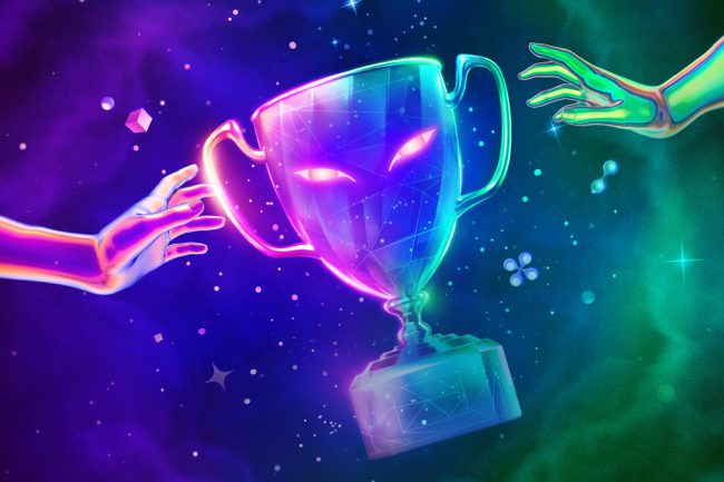 Highest score wins! Challenge a friend or beat a mysterious foe by answering random rapid-fire trivia questions on science, art, geography and more.