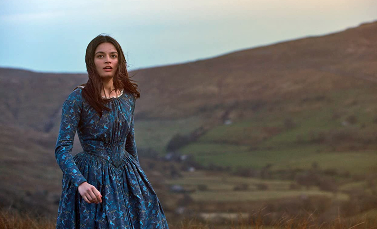 Emma Mackey in Emily. Photo by Michael Wharley/Popara Films Ltd