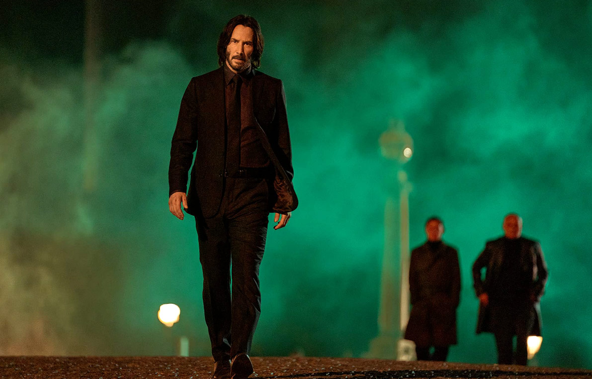 Keanu Reeves as John Wick in John Wick: Chapter Four. Photo credit: Murray Close/Lionsgate